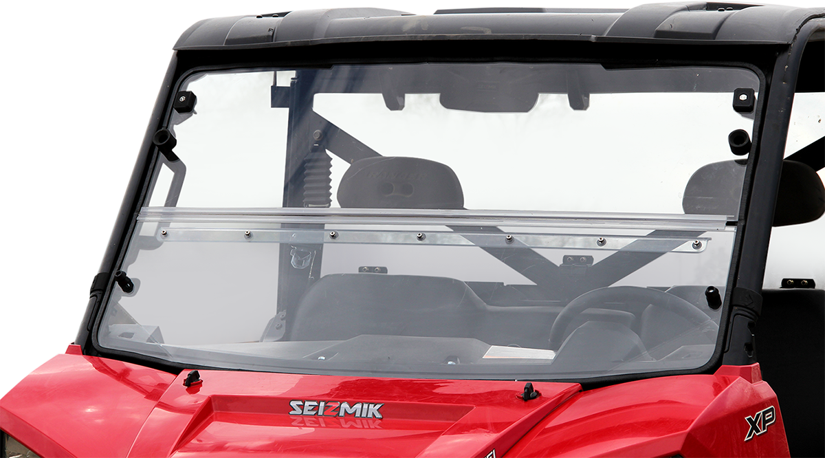 Folding Windshield - Hard Coated Polycarbonate - Ranger 2015 - 2017