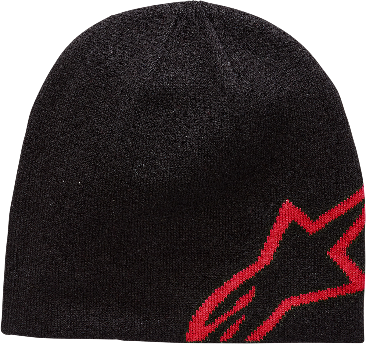 Corp Shift Beanie - Black/Red - One Size