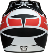 Child Rise Helmet - Flame - Red - S/M