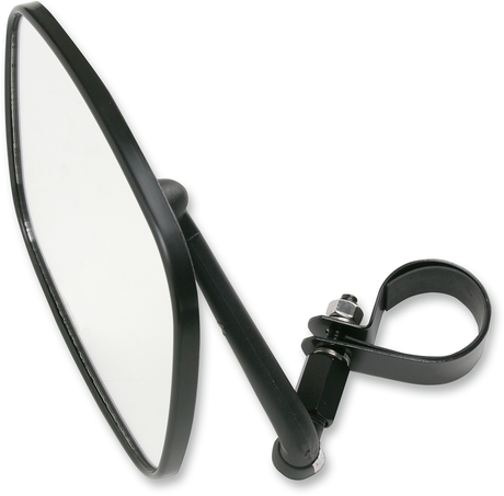 Mirror - Side View - Rectangle - Black - Left