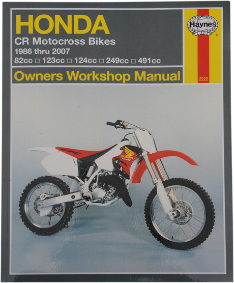 Manual - Honda CR250/500 1986 - 2001