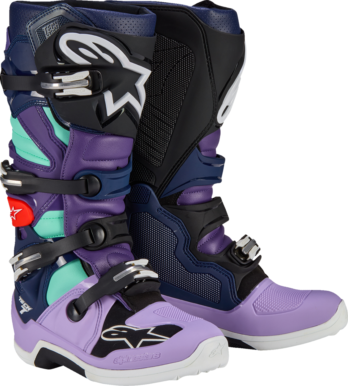 Limited Edition Imperial Tech 7 Boots - Purple/Blue/Black - US 11