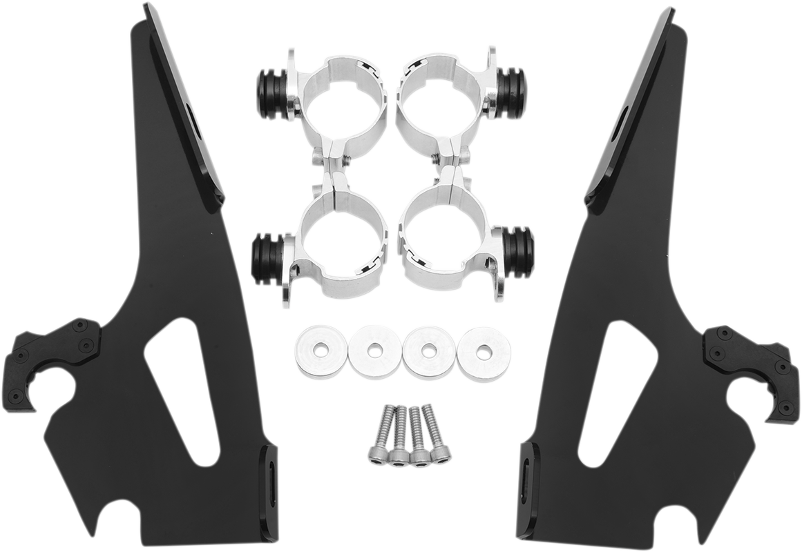 Fats/Slim Trigger Lock Mounting Kit -Wide - Black 1997 - 2008