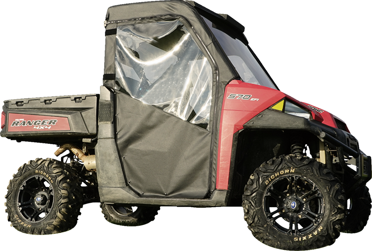 Full Doors And Rear Window - Black - Polaris Ranger 2011 - 2016