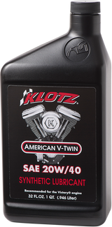 V Twin Synthetic Oil - 20W-40 - 1 U.S. quart