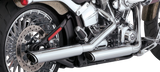 3\" Twin Slash Slip-On Muffler - Chrome 2007 - 2017