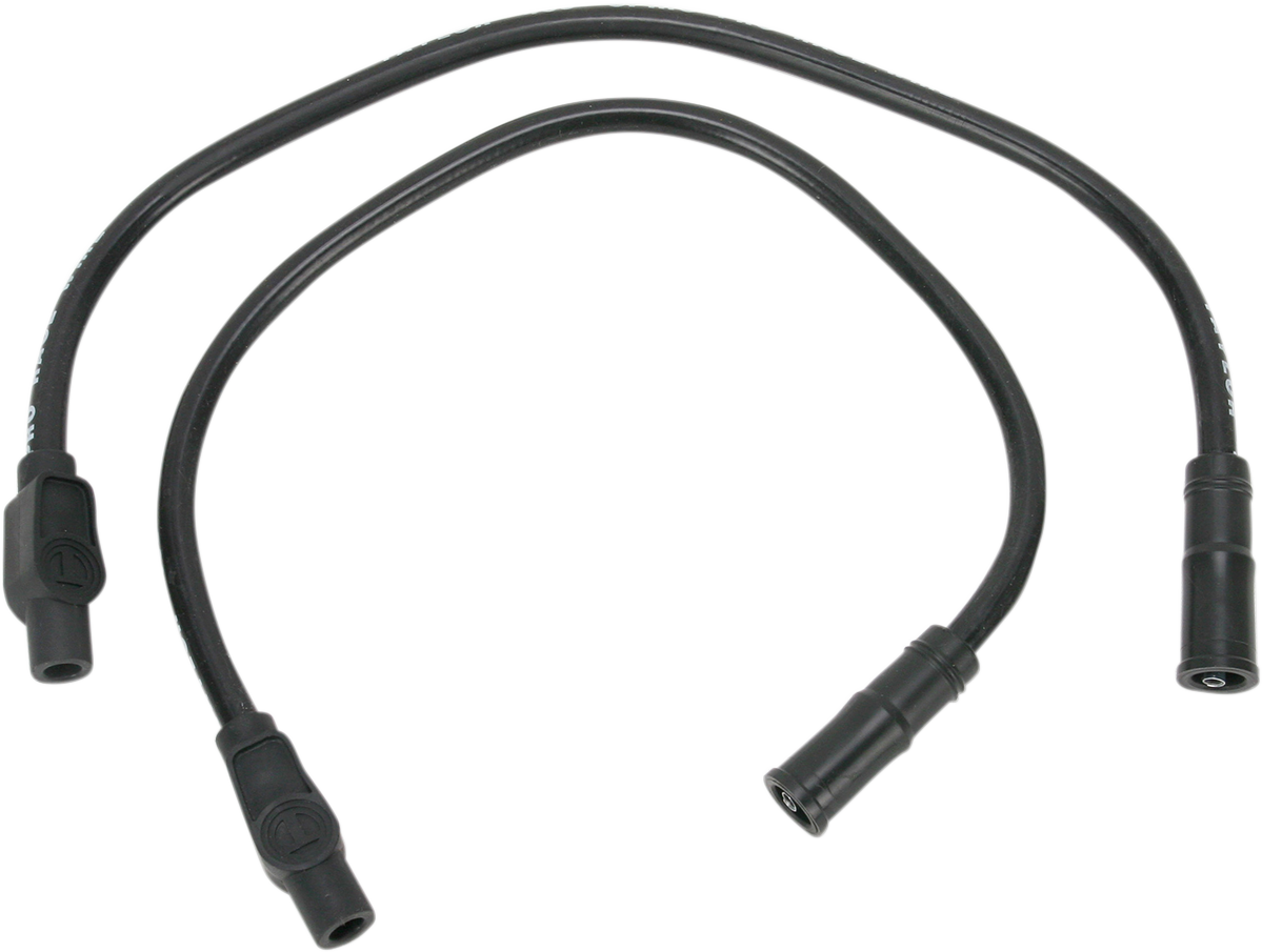 10.4 mm Spark Plug Wire - Black - \'99-\'08 FL 1999 - 2008