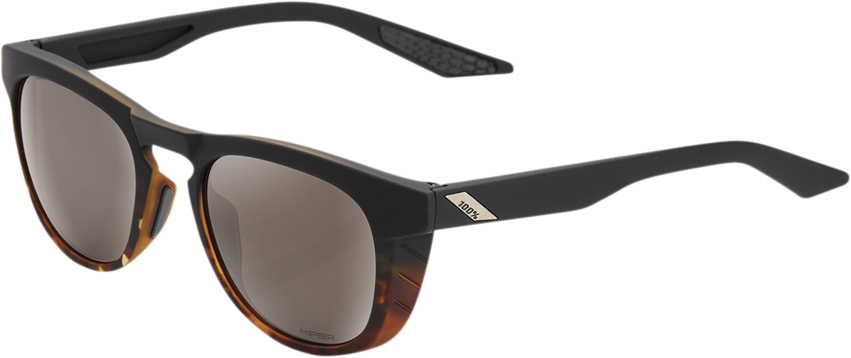 Slent Sunglasses - Black - Silver Mirror