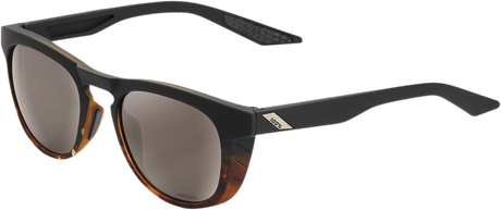 Slent Sunglasses - Black - Silver Mirror