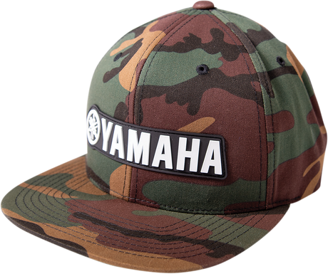 Yamaha Bold Snapback Hat - Camouflage