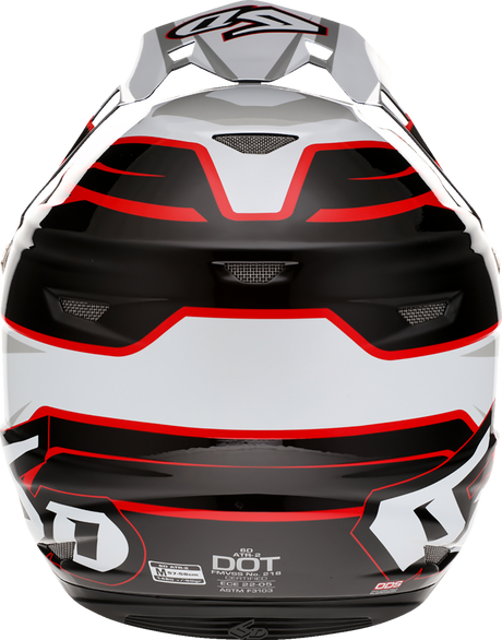 ATR-2 Helmet - Phase - White/Red - Medium