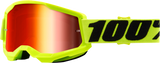 Strata 2 Goggles - Yellow - Red Mirror