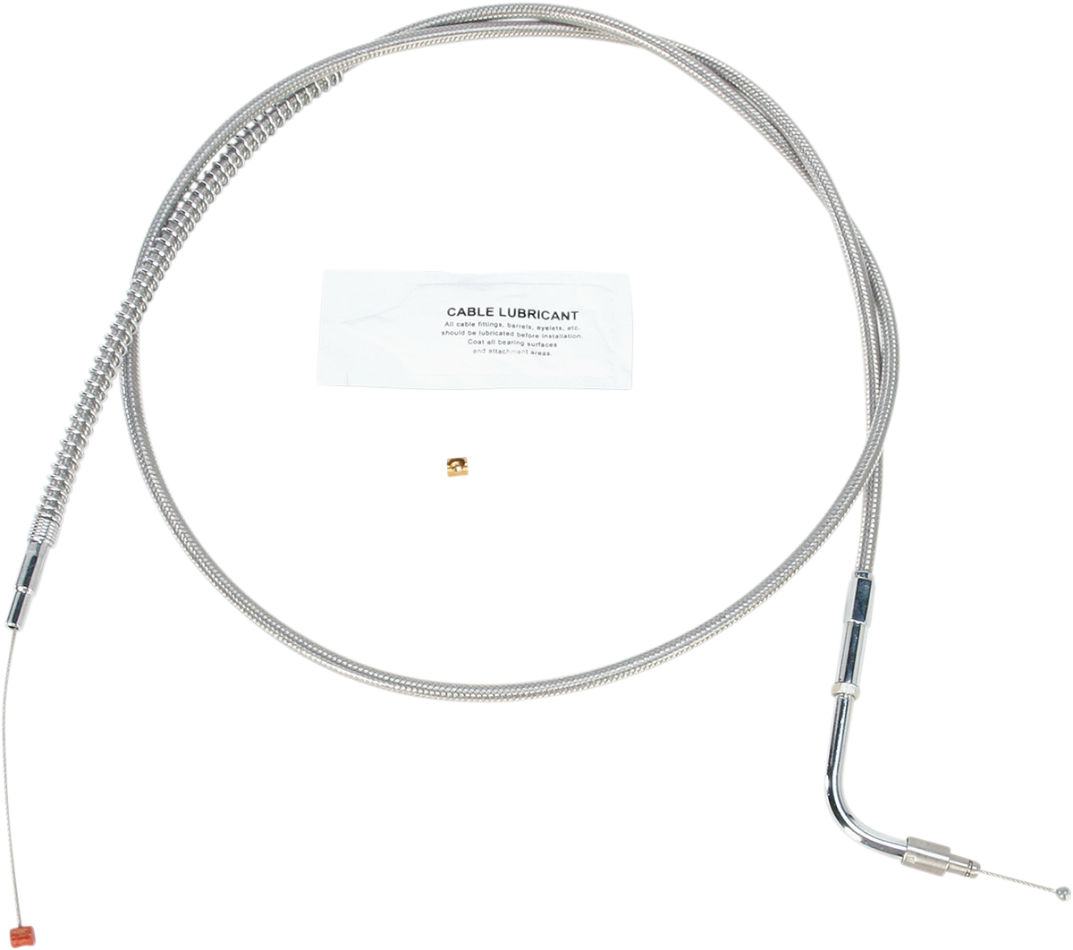 Idle Cable - +8\" - Stainless Steel 1996 - 2001