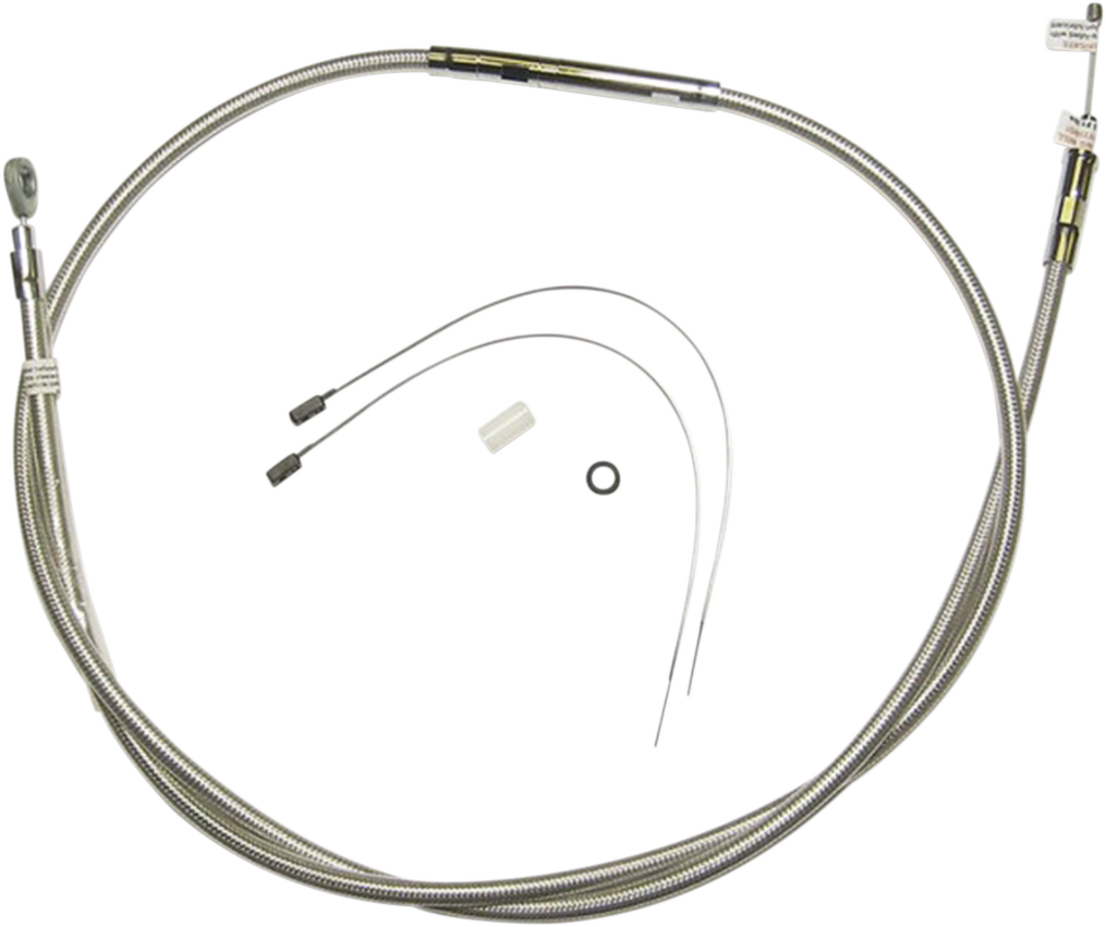 Clutch Cable - Polished 1986 - 2006