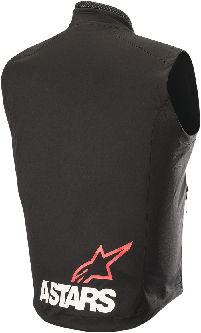 Session Race Vest - Black/Red - Small