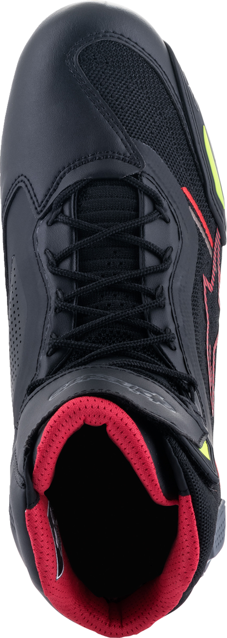 Faster-3 Rideknit® Shoes - Black/Red/Yellow - US 10.5