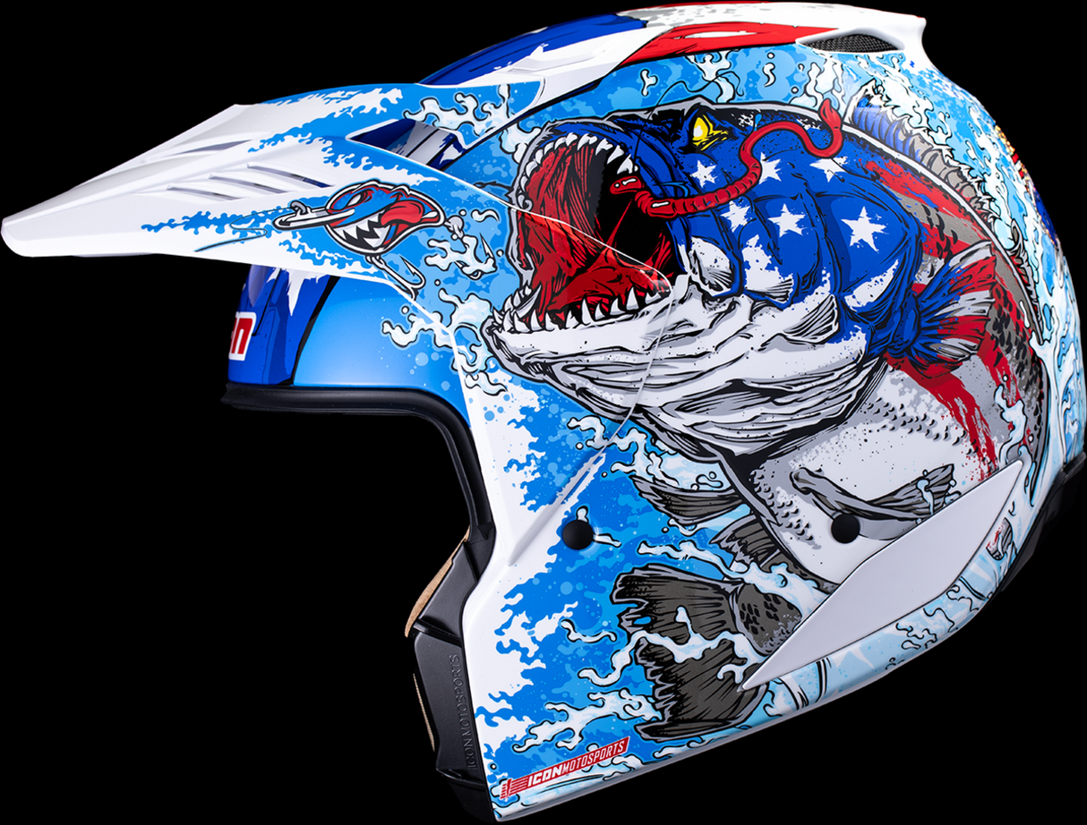 Elsinore™ Helmet - American Basstard - Blue - XS