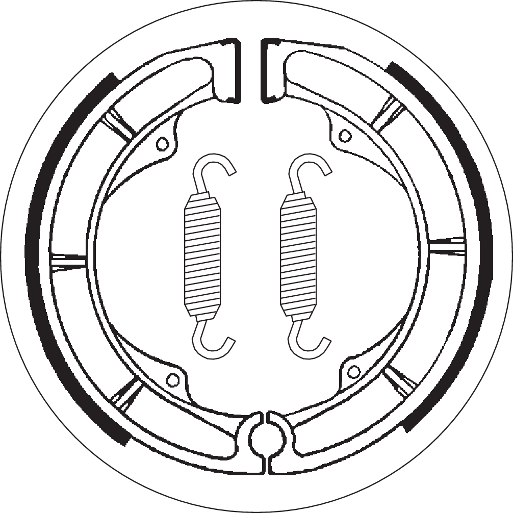 Brake Shoes - Suzuki 1979 - 1983