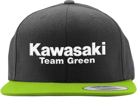 Kawasaki Team Green 2 Hat - Black/Green