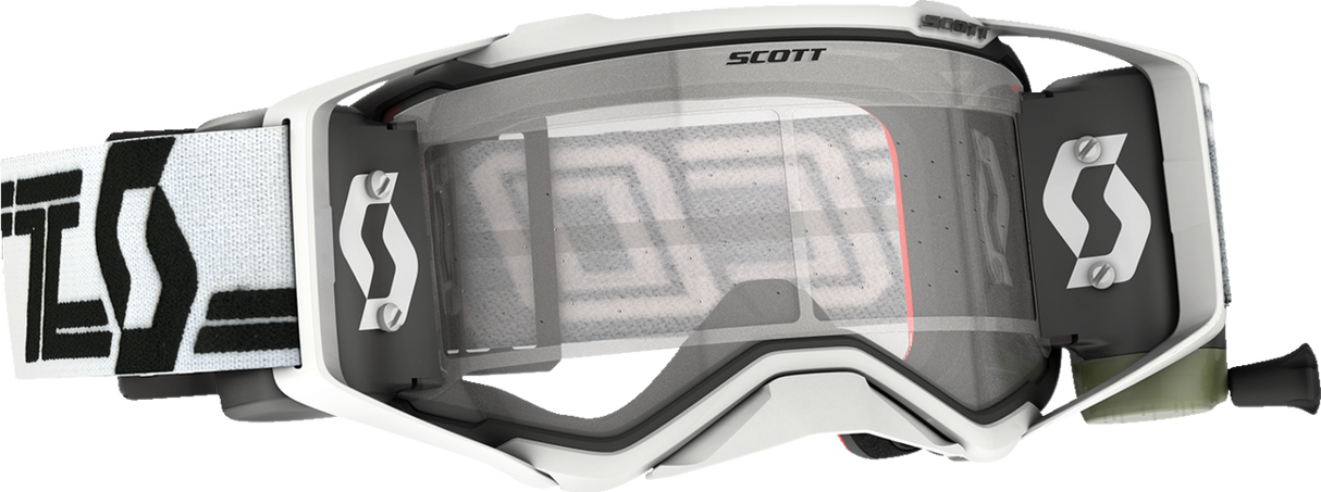 Prospect Super WFS Goggles - White/Black - Clear Works