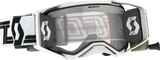 Prospect Super WFS Goggles - White/Black - Clear Works