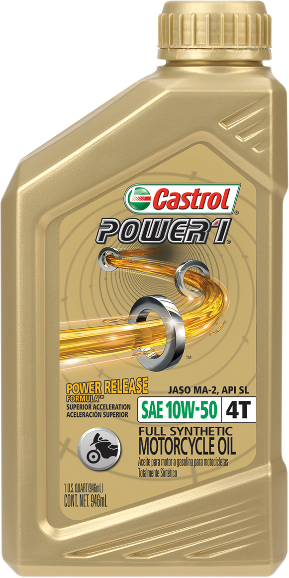 Power 1® Synthetic Engine Oil - 10W-50 - 1 U.S. quart