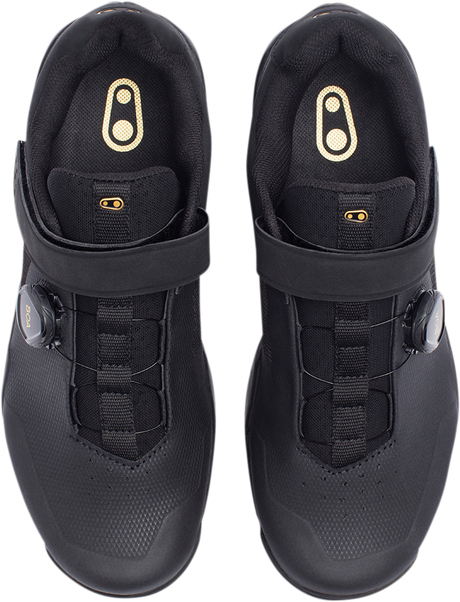 Mallet E BOA® Shoes - Black/Gold - US 8