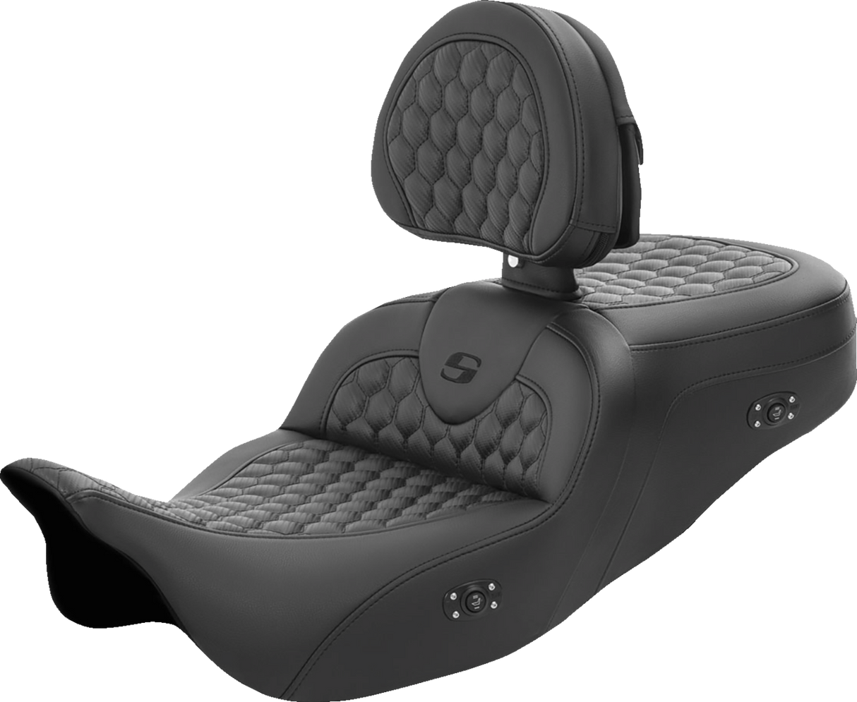 RoadSofa™ Seat - Honeycomb - with Backrest - Heated - FL \'08-\'23 2008 - 2023