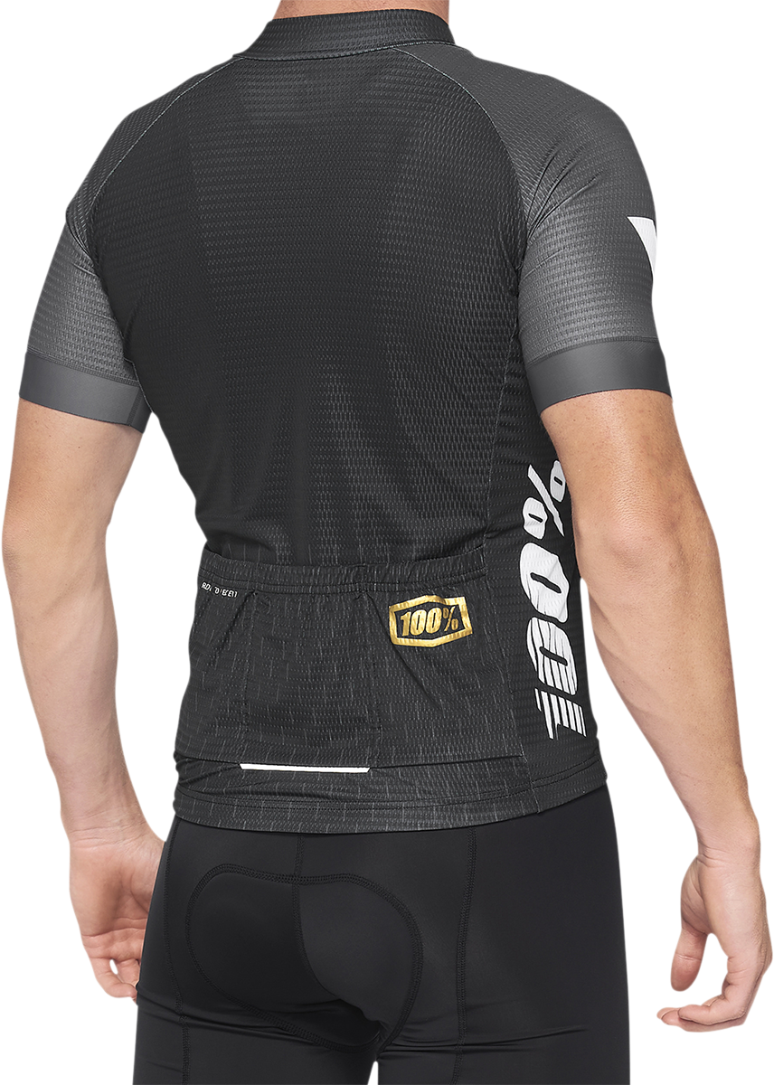 Exceeda Jersey - Short-Sleeve - Black/Charcoal - Large