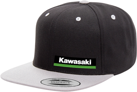 Kawasaki Wedge Hat - Black/Gray