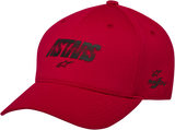 Angle Velo Tech Hat - Red - One SIze