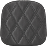 Sissy Bar Pad - Lattice Stitched - Black