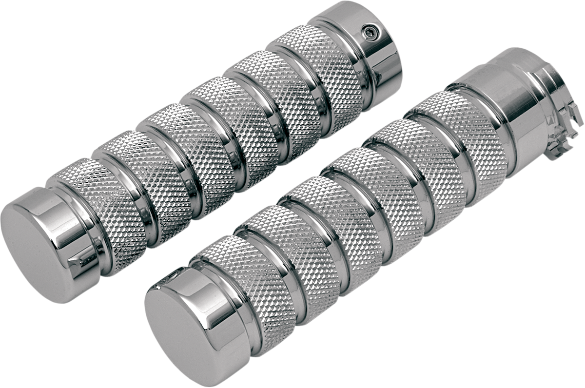 Grips - Knurled - Notched - Chrome 1980 - 2021