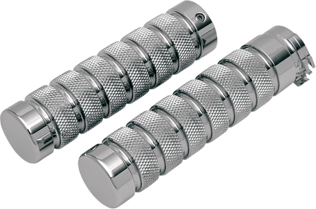 Grips - Knurled - Notched - Chrome 1980 - 2021