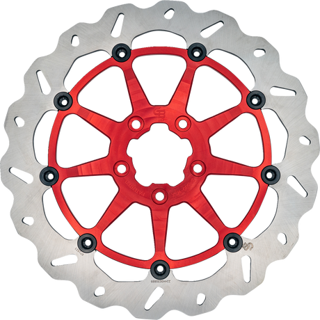 Brake Rotor - Front - Red