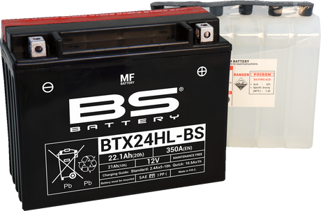 Battery - BTX24HL-BS (YTX) 1975 - 2011