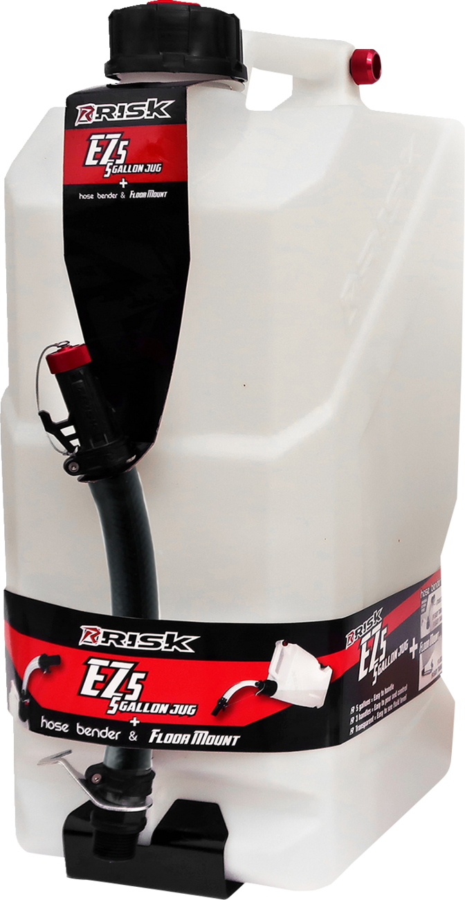 EZ Utility Jug - w/\"Black Edition\" Premium Hose Bender/Floor Mount - 5 gal