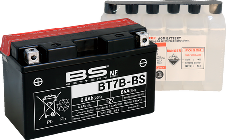 Battery - BT7B-BS (YT) 2004 - 2023