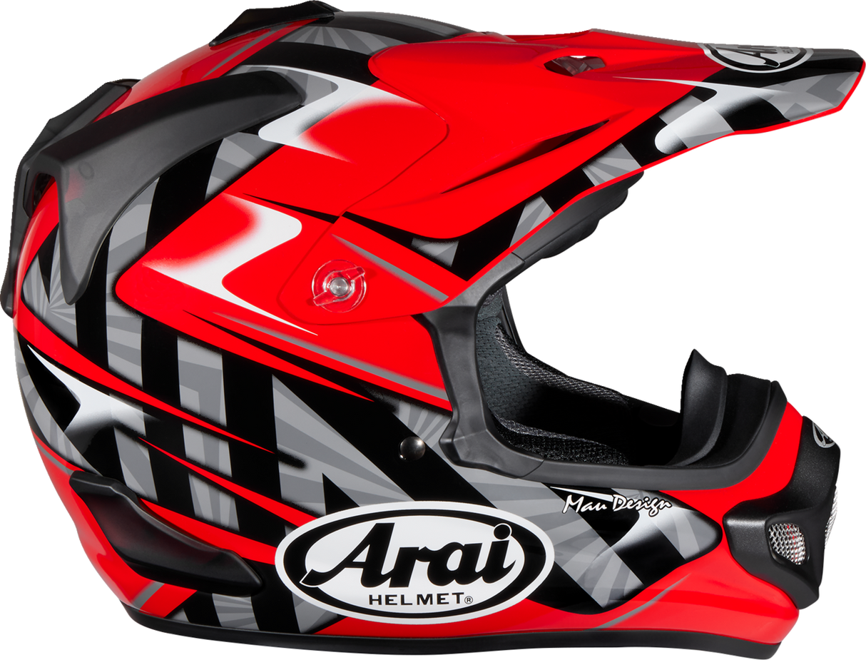 VX-Pro4 Helmet - Scoop - Red - Small