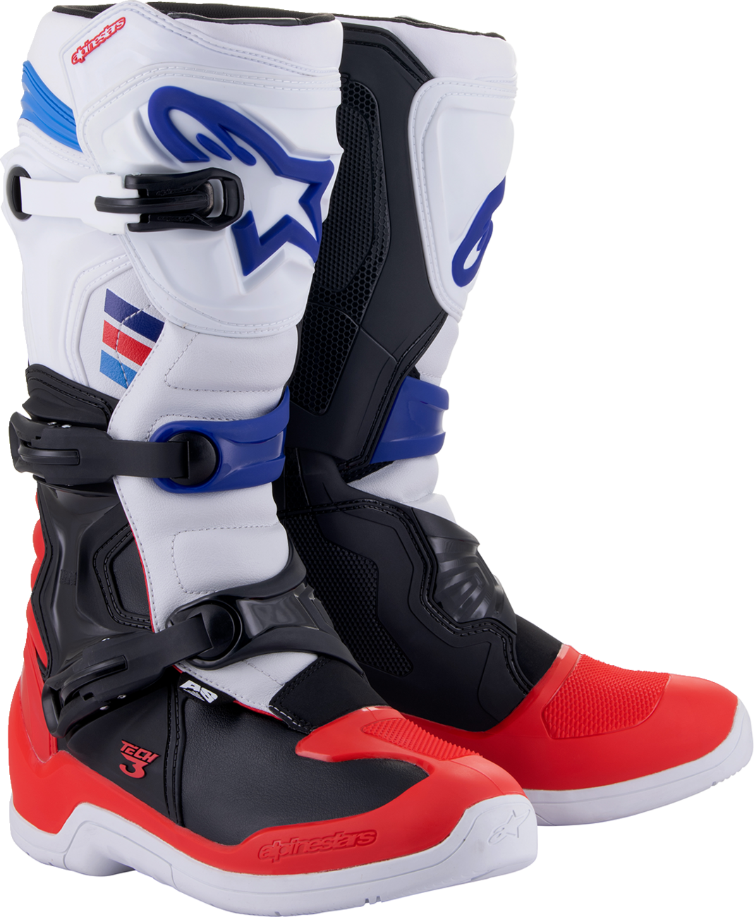 Tech 3 Boots - White/Red/Black - US 7