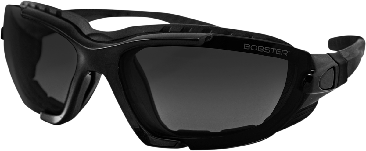 Renegade Sunglasses - Convertible - Gloss Black - Smoke/Clear