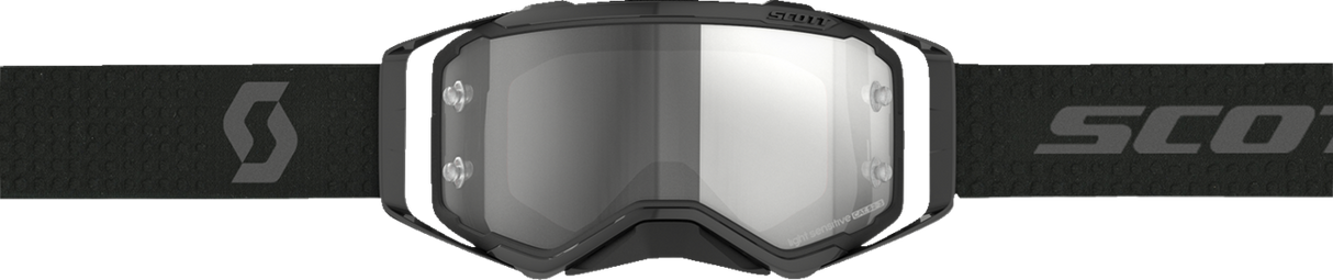 Prospect Light Sensitive Goggles - Ultra Black - Gray Works