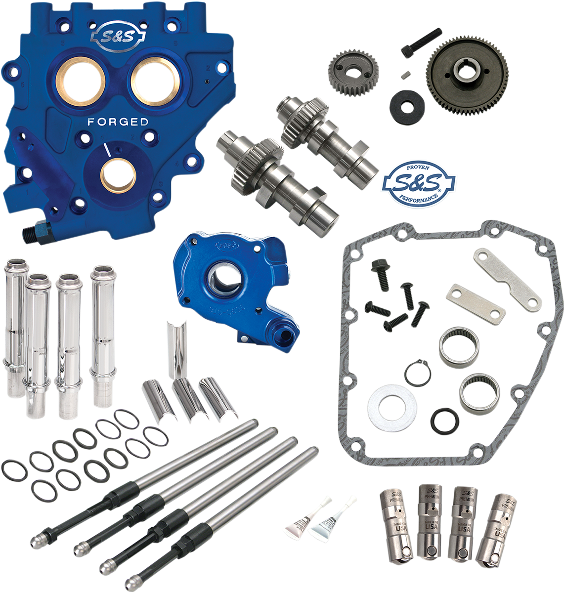 Cam Chest with Plate Kit - 510G - Standard Cams - Twin Cam 2006 - 2017