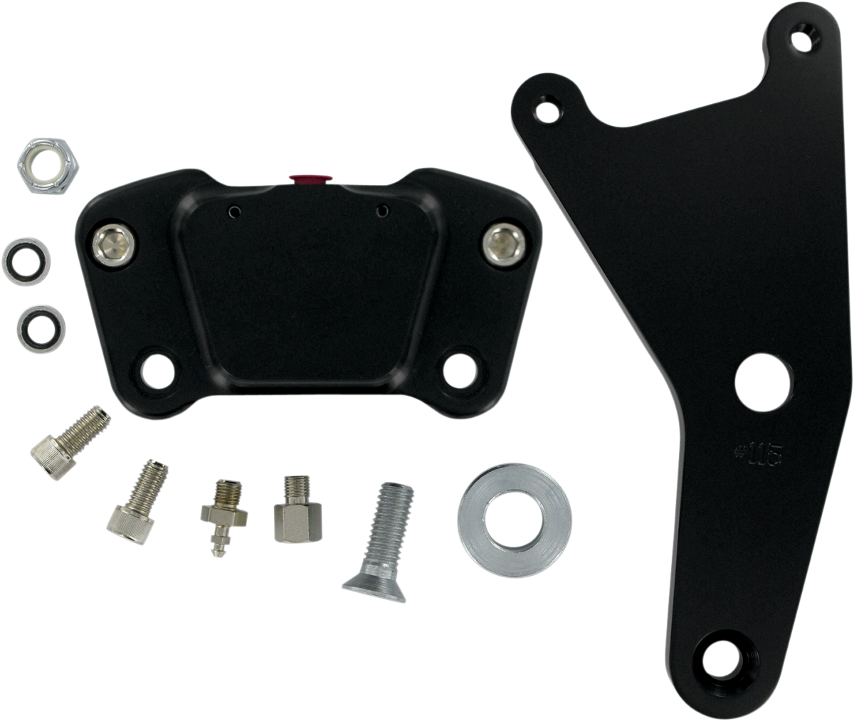 Rear Caliper - 81-84FX - Smooth Black 1981 - 1984