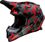 Rise Helmet - Camo - Red - XL