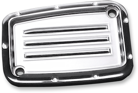 Master Cylinder Lid - Brake - Front - Dimpled - Chrome 2013 - 2023