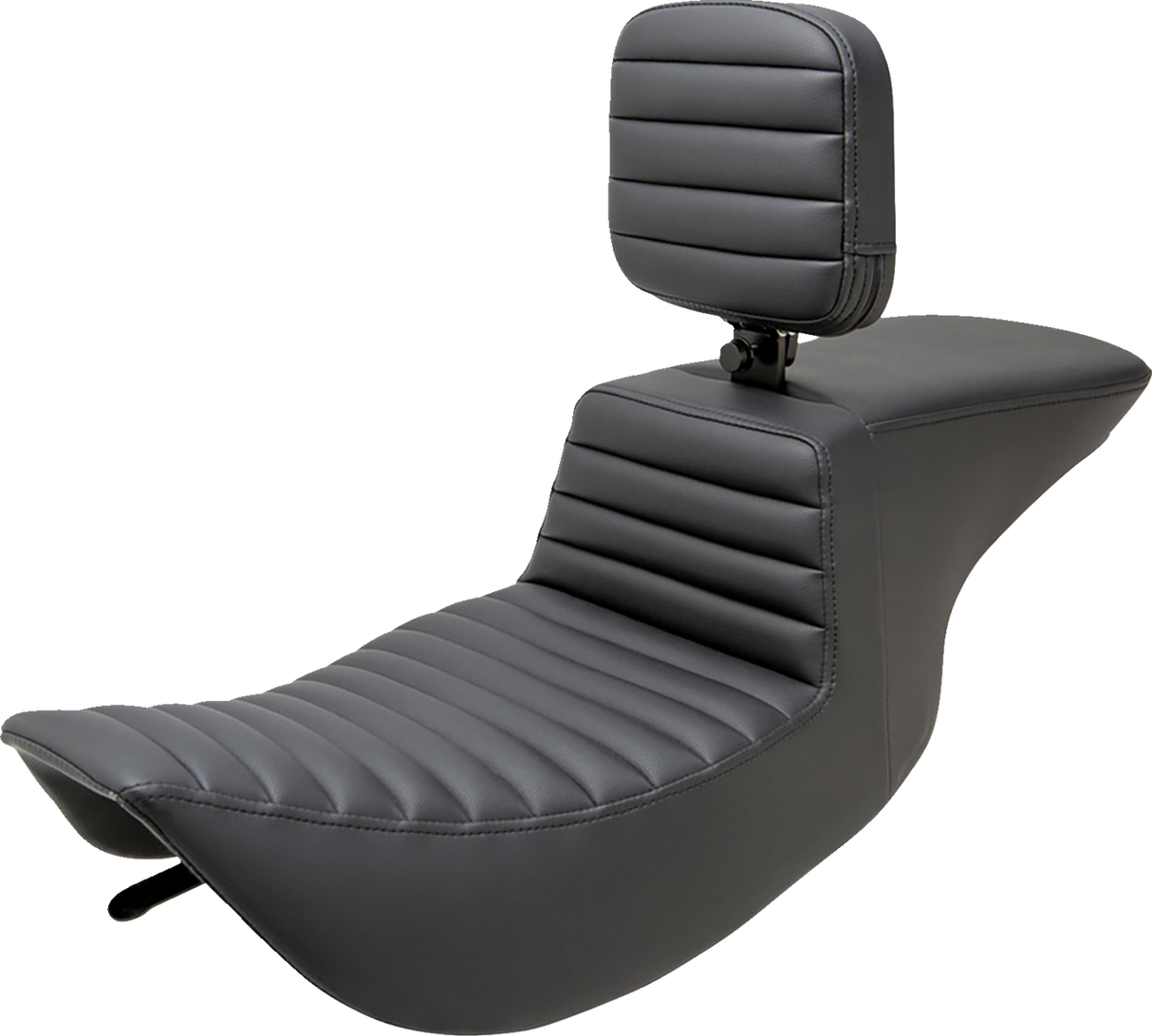 Tour Step-Up Seat - Rider Backrest - Tuck-n-Roll - FLHR/FLHX \'97-\'07 1997 - 2007