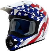 FX-17 Helmet - Flag - White - 3XL