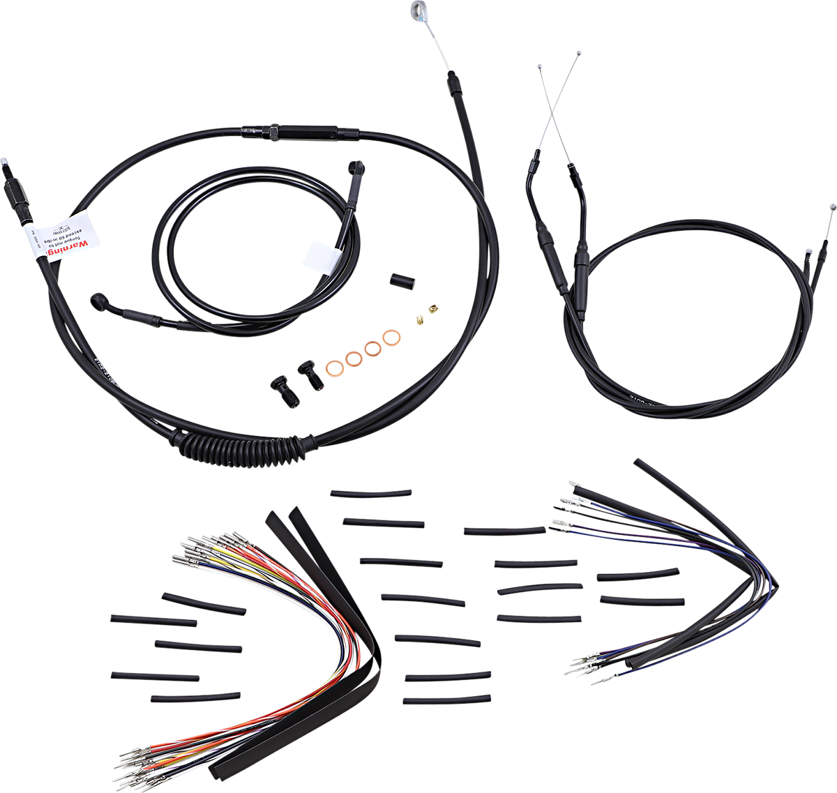 Control Kit - 16\" Ape Hanger Handlebars 1996 - 2005