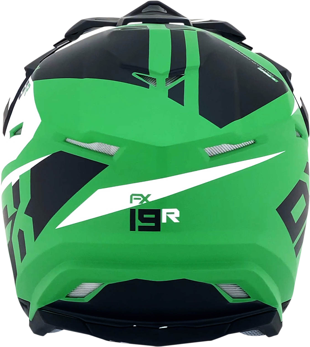 FX-19R Helmet - Racing - Matte Green - Large